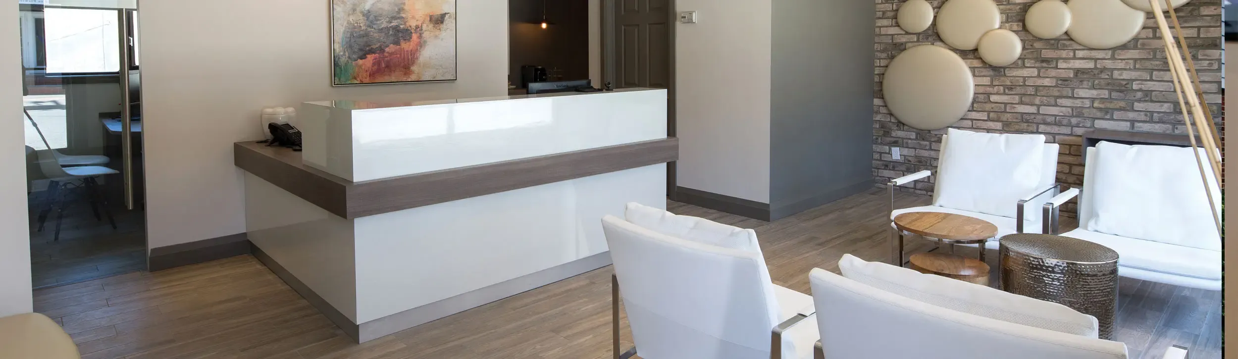 Reception area